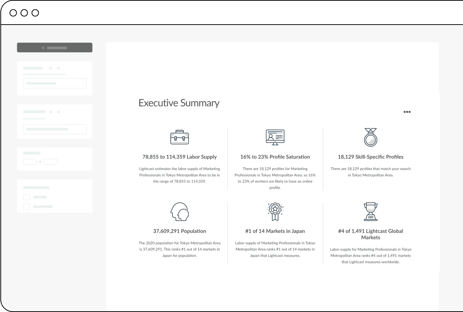 mockup of Talent Global